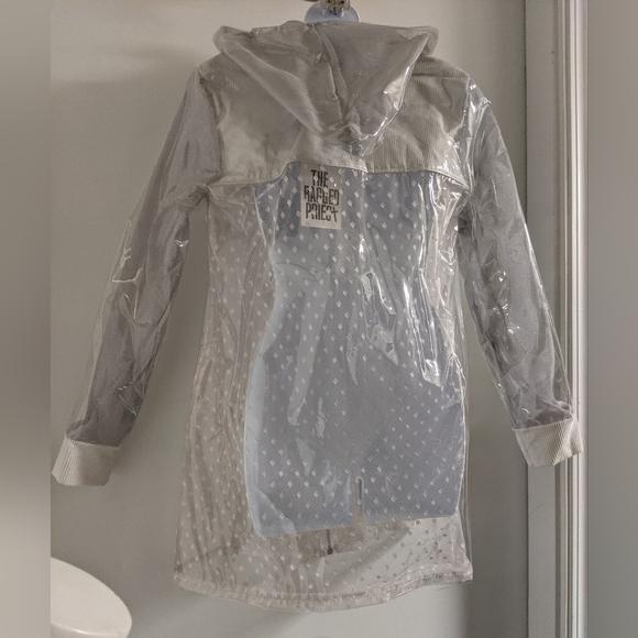 Clear Vinyl Raincoat Anorak - Picture 5 of 7